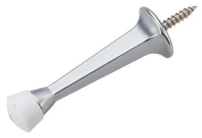 Rigid Door Stop, Satin Chrome