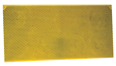 Beehive Foundation, Deep Hive Body, Plastic, 5-Pk.
