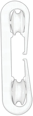 Ben-Mor C78605 Plastic Clothesline Spacer, 7-In., White