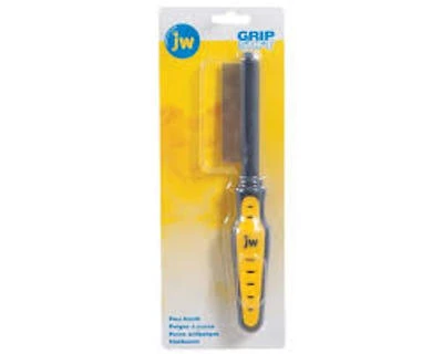Pet Flea Comb, Gray & Yellow