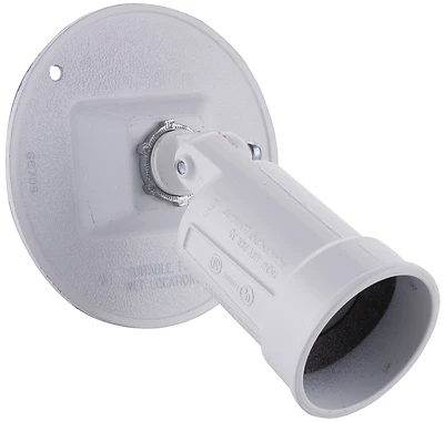 4 Inch Round Weatherproof Lampholder And Cover Combination With Installation Hardware