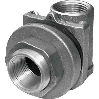 Simmons 1840SB Pitless Adapter, 1 In, Silicon Bronze, 250 Psi