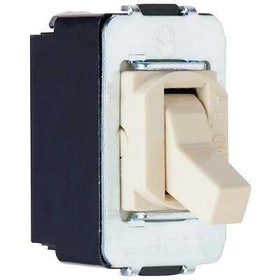 Pass & Seymour Interchangeable 3-way Toggle Switch 15a Ivory Model Acd3-i