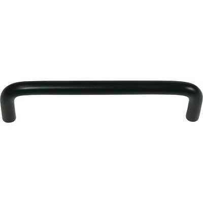 Tech 4 Inch Center-to-center Matte Black Wire Cabinet Drawer Pull - Contemporary Design