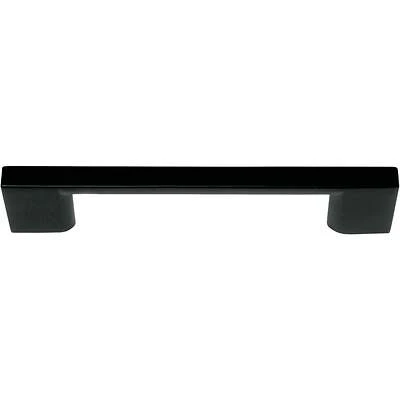 Contempo 3-3/4 In. Center-to-center Matte Black Cabinet Drawer Pull