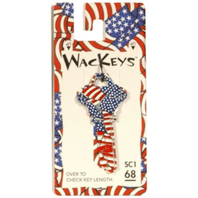 Hillman Flag Key Blank #68 for SC1 Locks