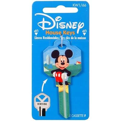 Disney Mickey Mouse Key Blank #66 Model Kw1 For Home And Office Use