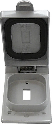Cantex 5133361 Switch Cover, 1-Gang PVC, 4.93 x 2.85 In.