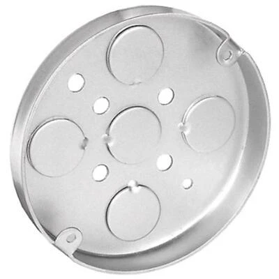 Southwire 50 Lb. Rated Steel 6 Cu. In. Round Ceiling Box