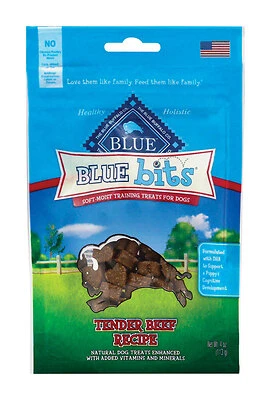Blue Buffalo Blue Wilderness Tender Beef Treats For Dog 4 oz. 1 pk