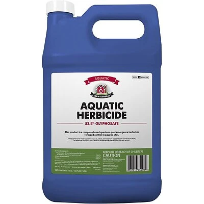 Aquatic Herbicide, 53.8% Glyphosate, 1-Gallon
