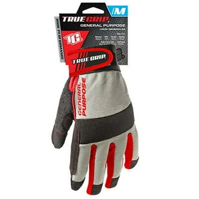 General Purpose Work Gloves, Touchscreen Compatible, Blue, Medium