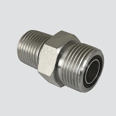 Hydraulic Adapter, 5/8-In. Male O-Ring Face Seal Coupler