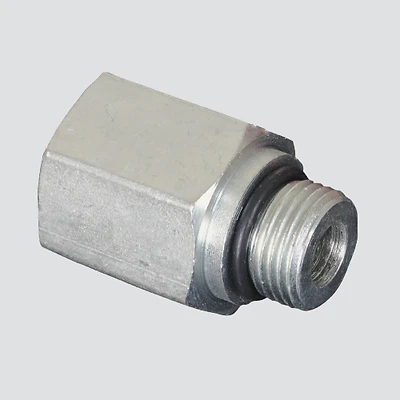 Hydraulic Adapter, 1/2-In. Male 0-Ring x 3/8-In. FP