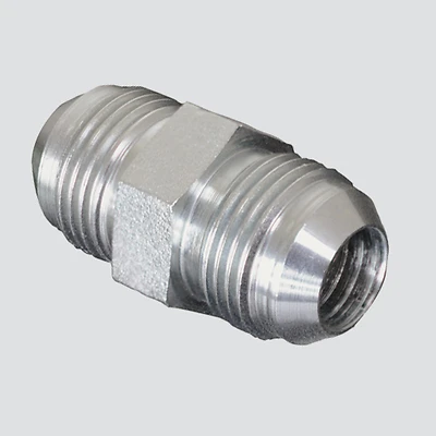 Hydraulic Adapter, 3/4-In. Male JIC x 3/4-In. Male JIC