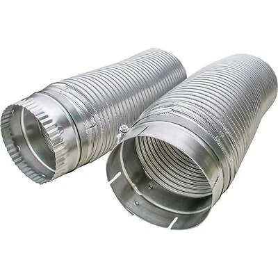 Snap-lock 4 In. X 6 Ft. Aluminum Semi-rigid Dryer Duct