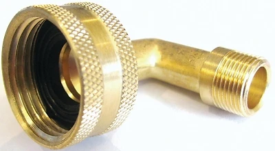 Anderson Metals 737469-0612 Brass Elbow Fitting, 3/4 In. x 3/8 In., 90°