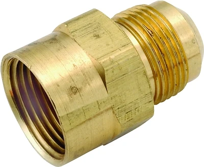 Gas Fitting Adapter, 15/16 Flare x 3/4 In. FPT
