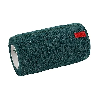 Syrvet TA3400GRN-E Vet Wrap Cohesive Bandage, Green, 4-In. x 5-Yds.