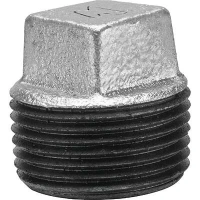 Galvanized Pipe Plug, 1/4 In.