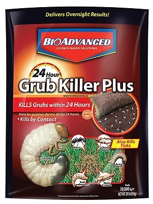 BioAdvanced 700745S 24-Hour Grub Control With Dylox, 20 Lbs.