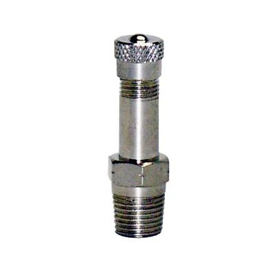 Air Valve, Chrome & Zinc-Plated, 1/8-In.