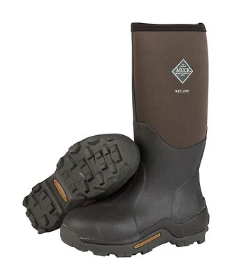Wetland Boots, Brown, Unisex Size 7 Men/8 Women