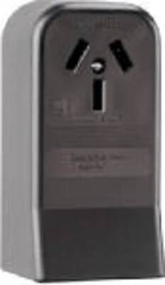 Pass & Seymour 50A 125/250V 3W Surface Mount Range Outlet