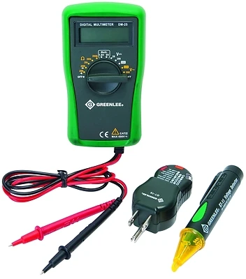 3-piece Multimeter Test Kit With Case - Model Tk30a