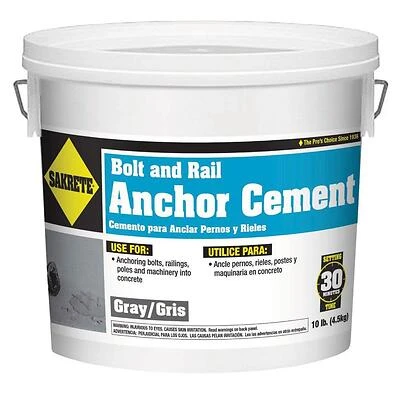 Sakrete Anchor Cement, 10-Lbs.