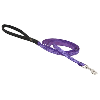 Dog Leash, Jelly Roll Pattern, 1/2-In. x 6-In.