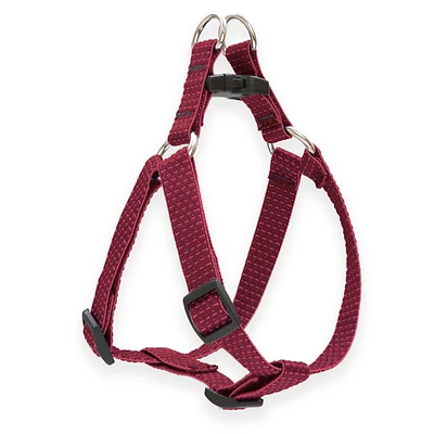 Eco Step-In Dog Harness, Non-Restrictive, Berry, 3/4 x 15 to 21-In.