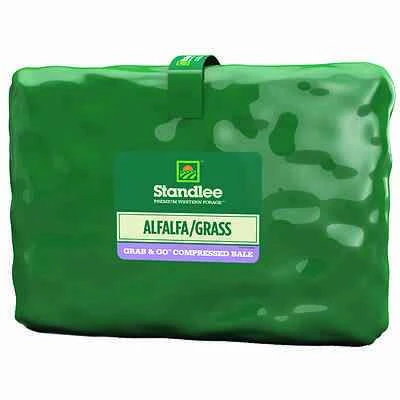 Alfalfa/Orchard Grass, Grab N Go Bale, 50-Lbs.