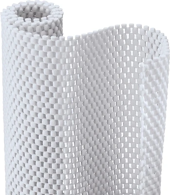 Con-Tact 04F-C6L52-01 Grip Premium Non-Adhesive Shelf Liner, White, 12 In. X 4 Ft.