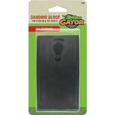 Gator Rubber Sanding Block, 4-3/4 x 2-1/2 In.