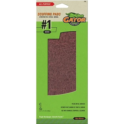 Metal Surfaces Finishing Pad, Maroon