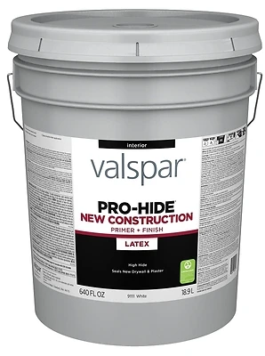 Pro-hide Interior New Construction Primer, White, 5 Gallon Container