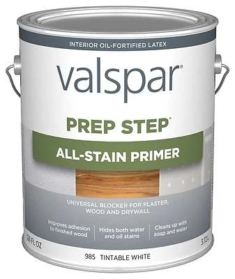 Prep Step 1 Gallon White All Stain Primer - Acrylic Alkyd Formula