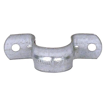 Pipe Hanger Strap, 1/2 In. Galvanized Steel