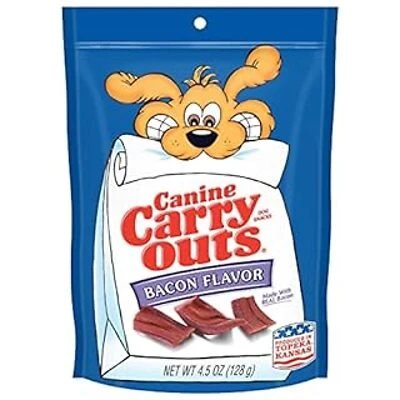 Dog Treats, Bacon Flavor, 4.5-oz.