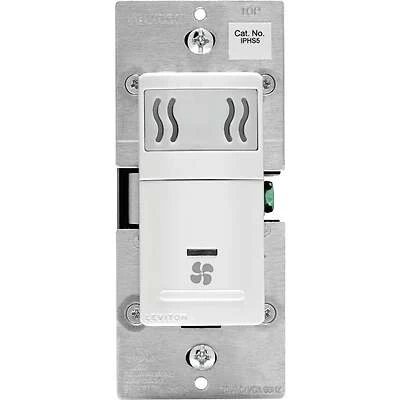 Leviton Sensor Humidity Sensor/Fan Control White 1 pk