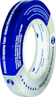 IPG 9718 Strapping Tape, Fiberglass Reinforced, 1-7/8 In. x 60 Yd.
