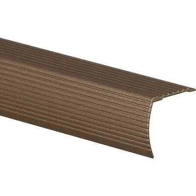 Carpet Bar, Adhesive, Cocoa Finish, 1-1/8 x 36-In.