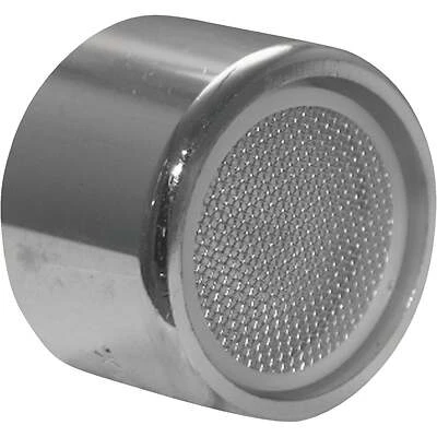 Faucet Aerator, Chrome, 1.2-GPM, 55/64-In. x 27 Female