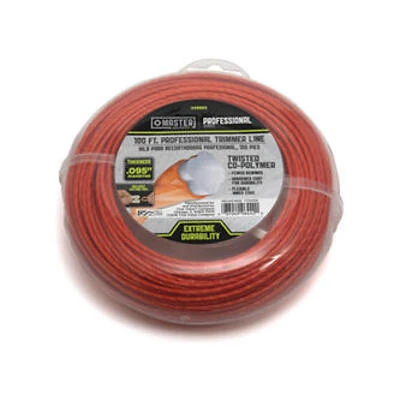 String Grass Trimmer Line, Best, Red, .095 In. Dia. x 100 Ft.