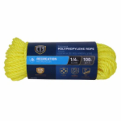 1/4x100' Poly Rope Yellow 643681