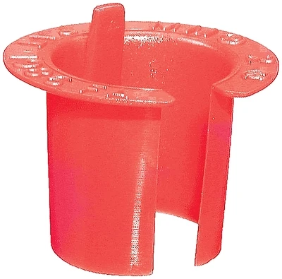 Halex 75402 Flex Anti-Short Bushing, 2 in, Plastic, Red