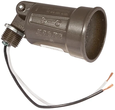 150w Par38 Bronze Weatherproof Outdoor Lampholder With Adjustable Head