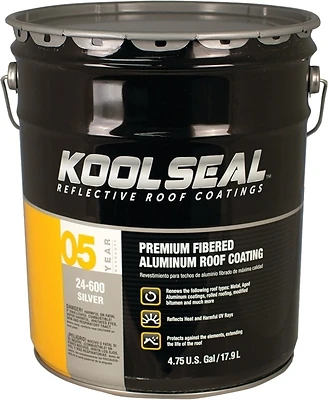 Aluminum Roof Coating. 4.75 Gal.