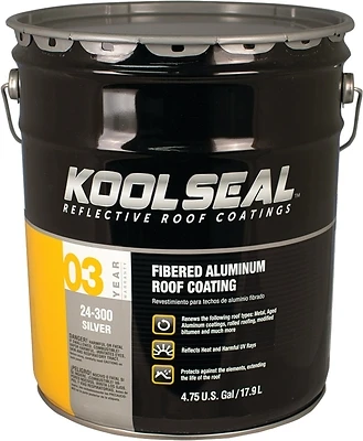 Aluminum Roof Coating, 4.75 Gals.